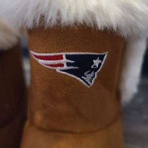 New England Patriots boots